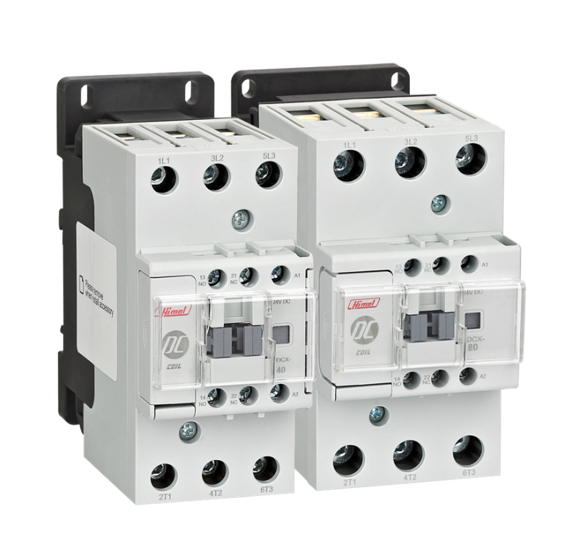 Нови контактори HDCX серия 40–95 A с DC бобина
